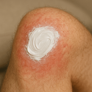 Spray Destravador aplicado na articulação